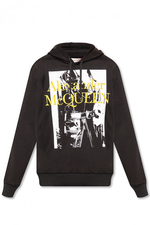 Alexander mcqueen best sale reverse logo hoodie